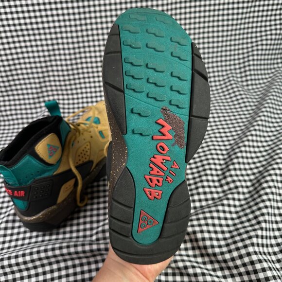 Nike ACG Air Mowabb Twine Tan Green Gorpcore Sneaker Boot Men's 5.5 / Wmn 7 - Picture 6 of 6